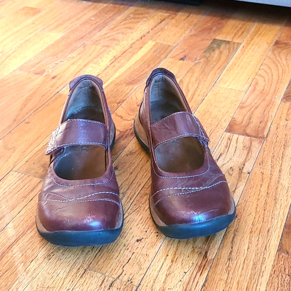 ROMIKA Mary Jane Milla Brown Leather Shoes Wms EUC 37 - US 6.5